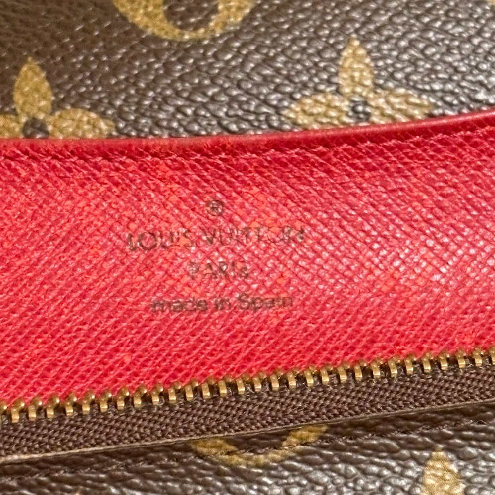 Auth Louis Vuitton Portefeuille Emily long bifold snap wallet - Picture 10 of 15